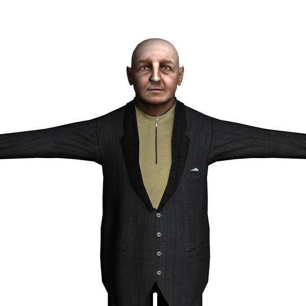 formal male 02 3d ma - Formal Male 02 by ignisfatuus
